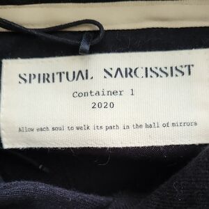 Spiritual Narcissist Black Garment